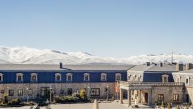 Vista del parador a la Sierra de Gredos