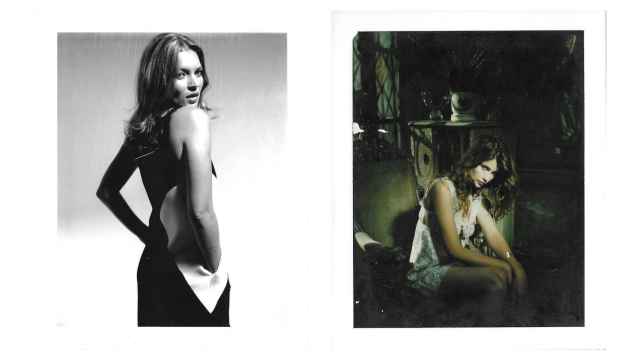 Kate Moss (a la izquierda) y Laetitia Casta, en dos imágenes que se pueden ver en la muestra.