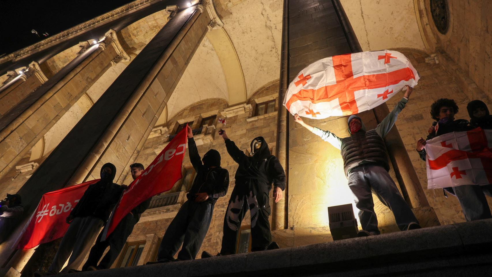 Demonstrations in Georgia.