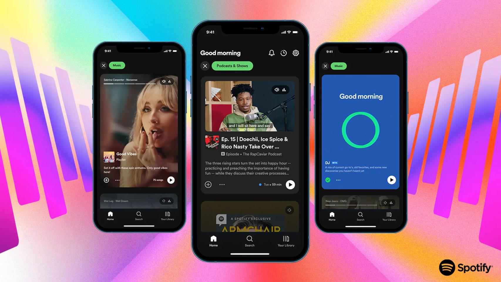 New Spotify app