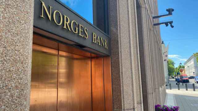 Sede del Norges Bank en Oslo, Noruega.