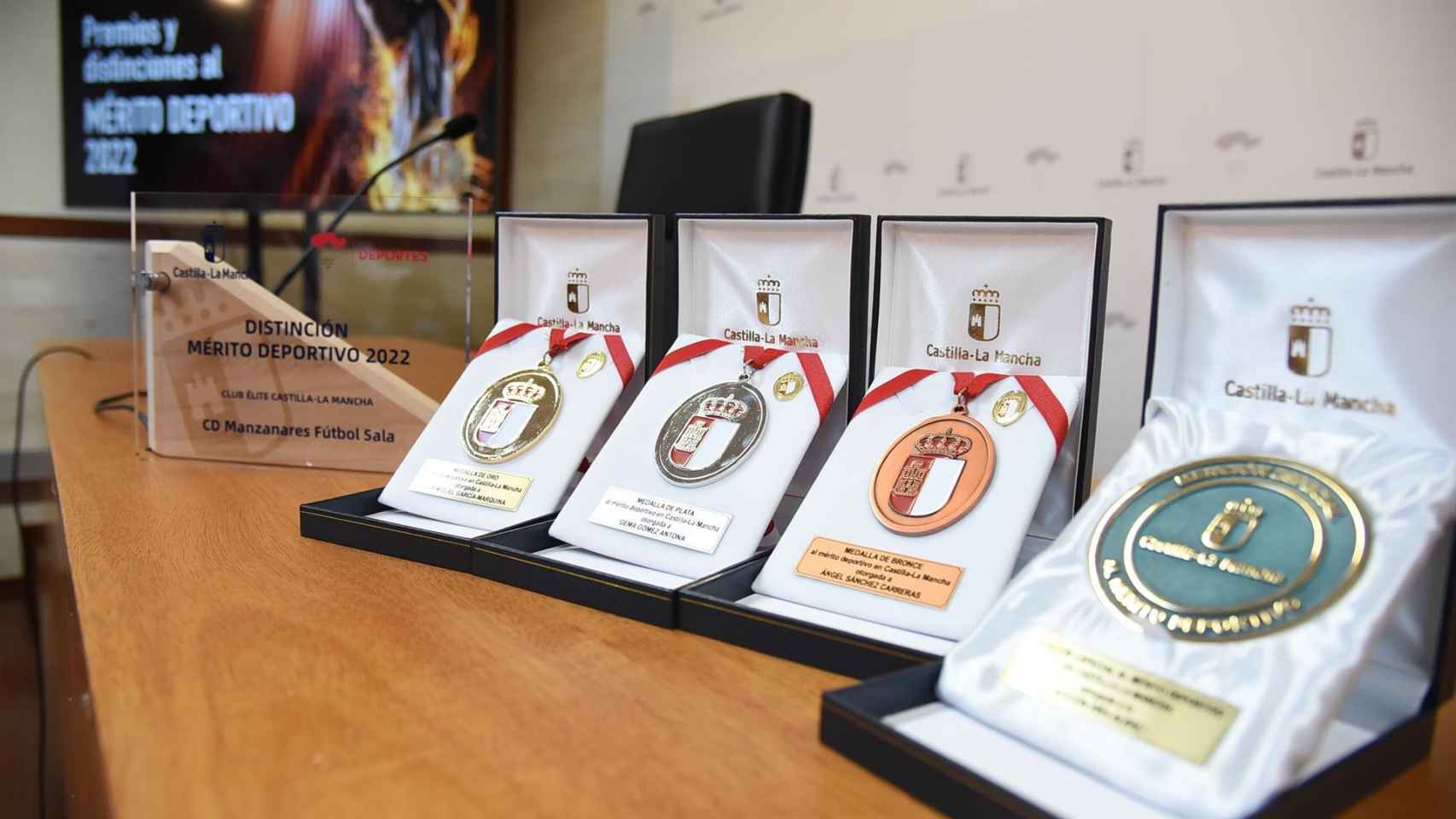 Premios y Distinciones al Mérito Deportivo de Castilla-La Mancha.