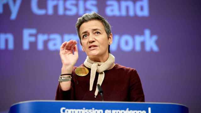 La vicepresidenta de la Comisión y responsable de Competencia, Margrethe Vestager