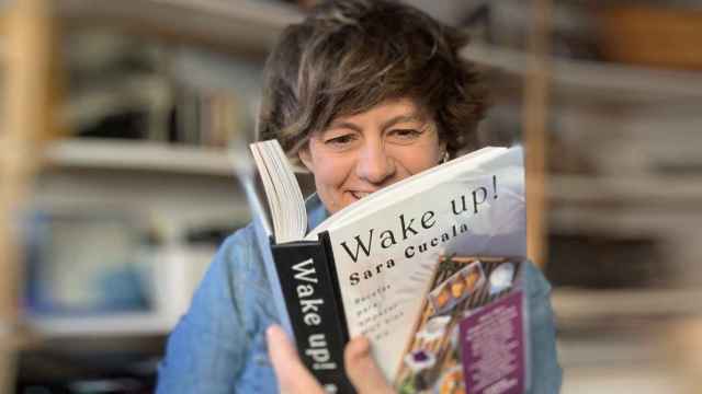 Sara Cucala con su nuevo libro de desayunos 'Wake Up!'