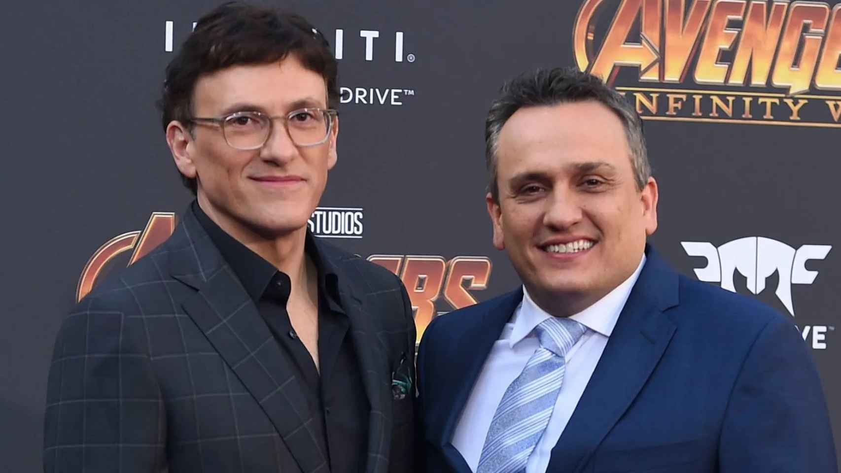 Los hermanos Russo durante la presentación de 'Vengadores: Infinity War'.