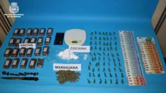 La Policía Nacional ha detenido en Puertollano a dos personas por tráfico de drogas.