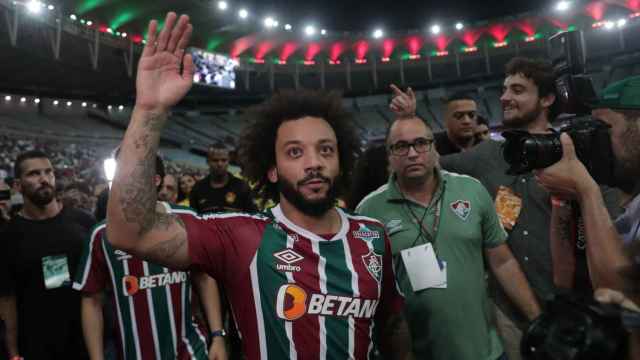 Marcelo, en su presentación con Fluminense