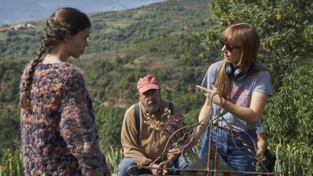 Rodaje de 'Els Encantats' de Elena Trapé y protagonizado por Laia Costa.