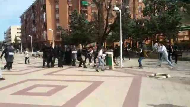 Disturbios en el barrio del Polígono de Toledo