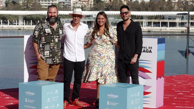 Photocall de 'Saude Fez Morada Aqui Dentro'.