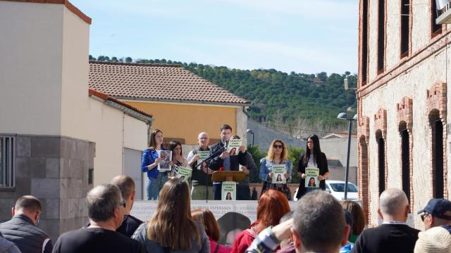 Acto en Traspinedo en recuerdo de Esther López