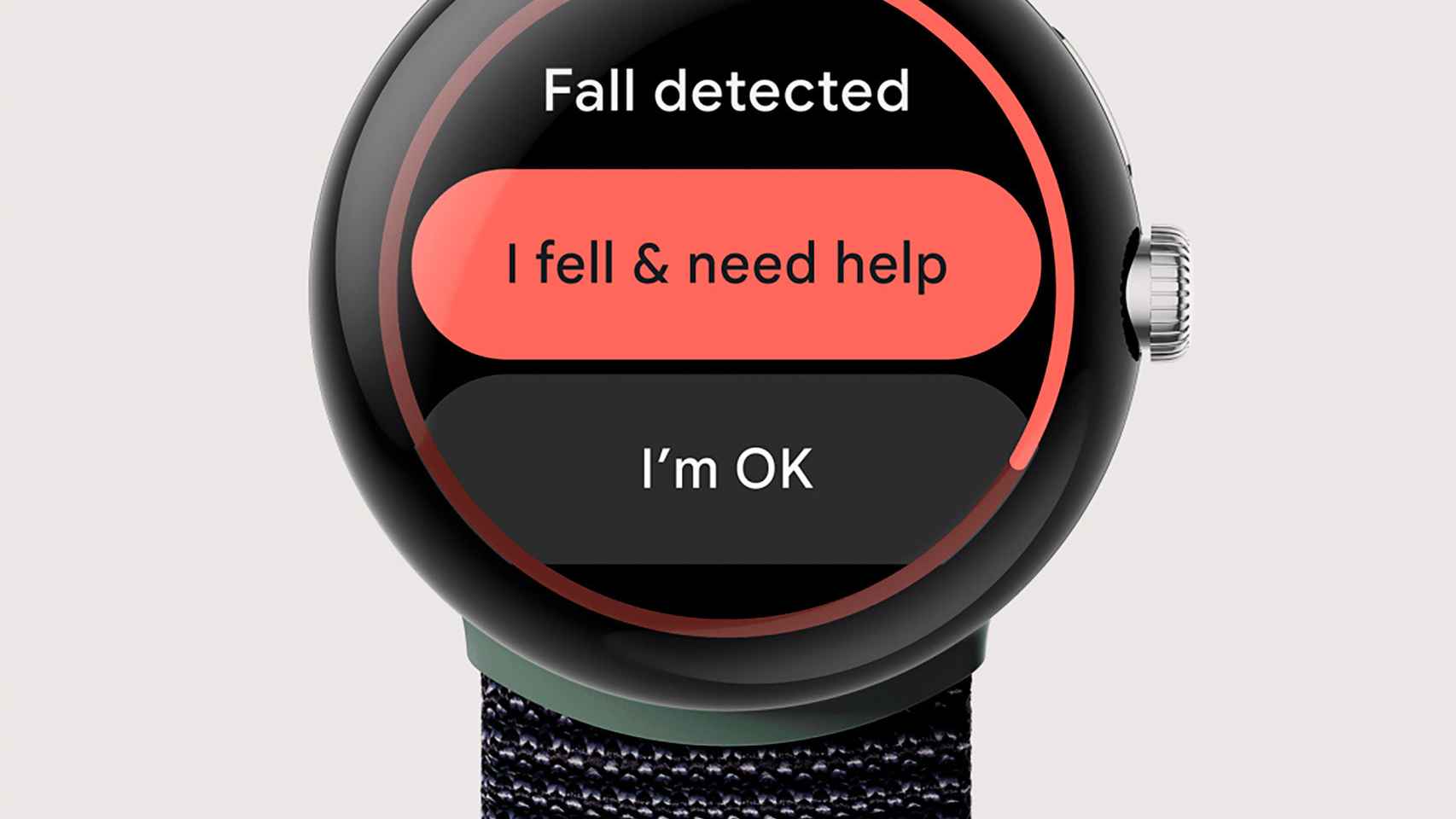Fall detection on the Google Pixel Watch