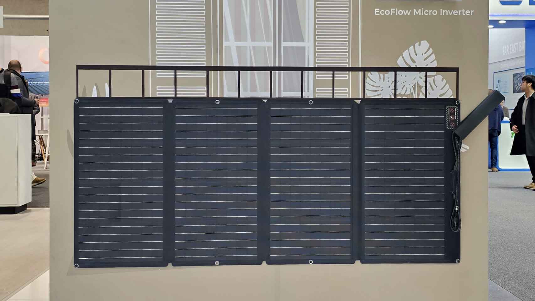 El panel solar para balcones de EcoFlow en GENERA.