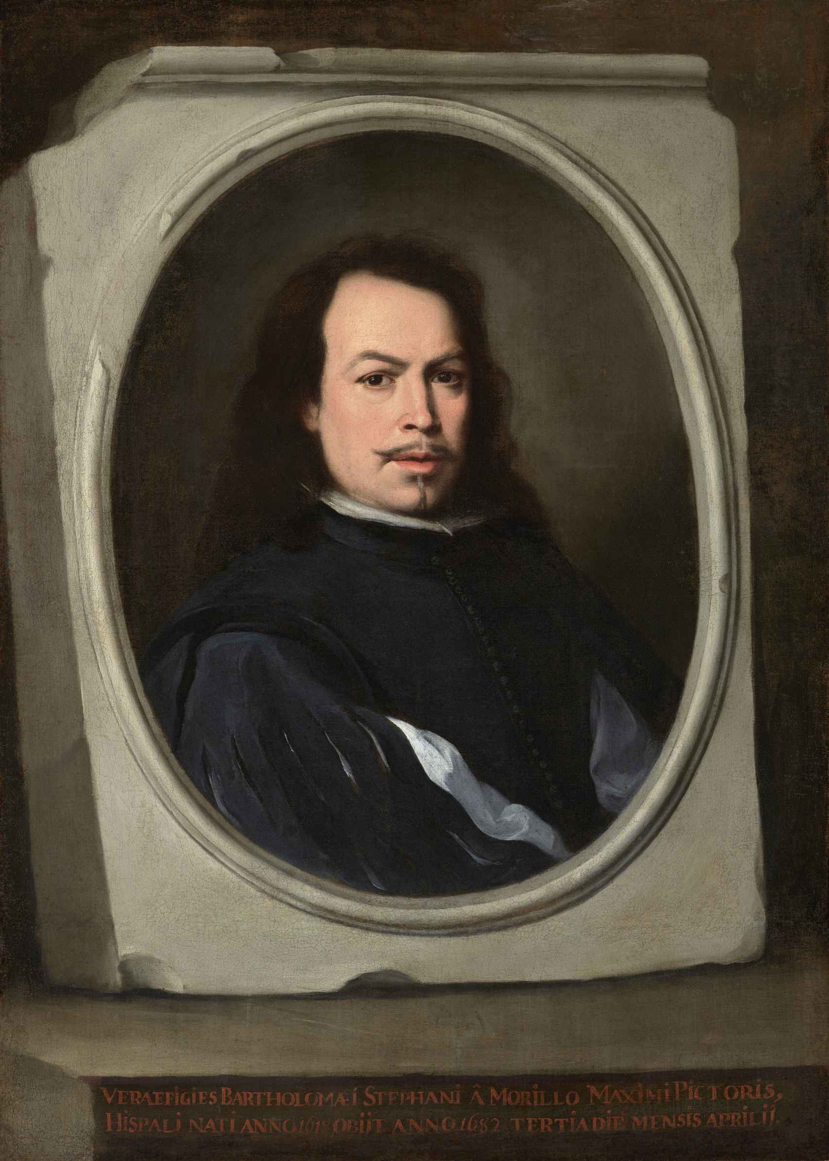 Esteban Murillo: 'Autorretrato', h. 1670 . The Frick Collection, New York. Foto © Michael Bodycomb