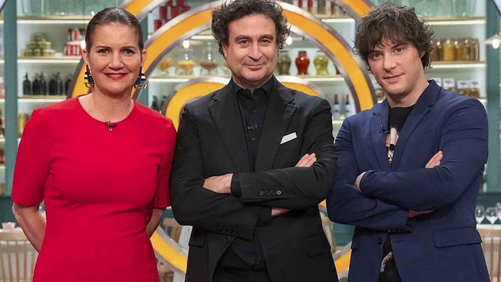 Pepe Rodríguez, Jordi Cruz y Samantha Vallejo-Nágera repiten en el jurado de 'MasterChef'.
