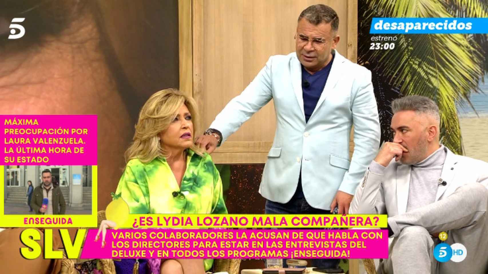 El zasca de Jorge Javier Vázquez a Lydia Lozano.