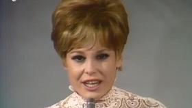 Laura Valenzuela presentó el Festival de Eurovisión en 1969 (Archivo RTVE).