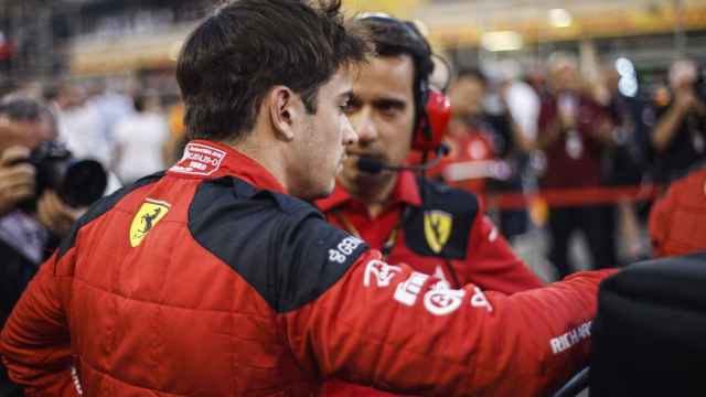 Charles Leclerc durante el Gran Premio de Bahréin de Fórmula 1