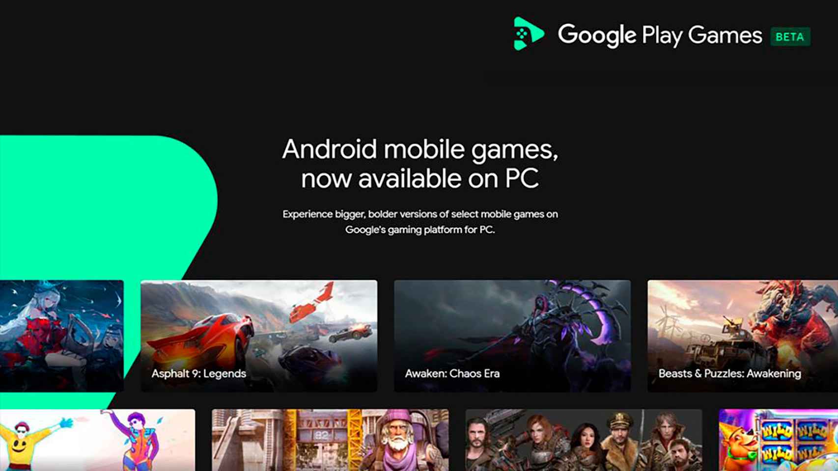 Google Play Juegos en PC