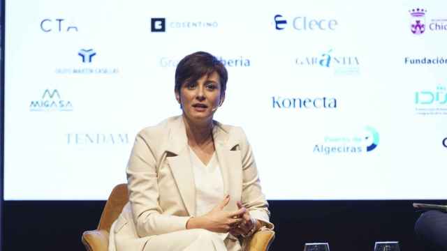 La ministra de Política Territorial, Isabel Rodríguez, en el III Foro Económico de El Español.