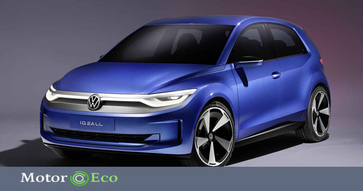  Volkswagen presenta su 'coche eléctrico del pueblo'  se fabricará en España y costará  .  euros