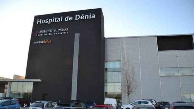 Hospital de Dénia, gestionado por Marina Salud.