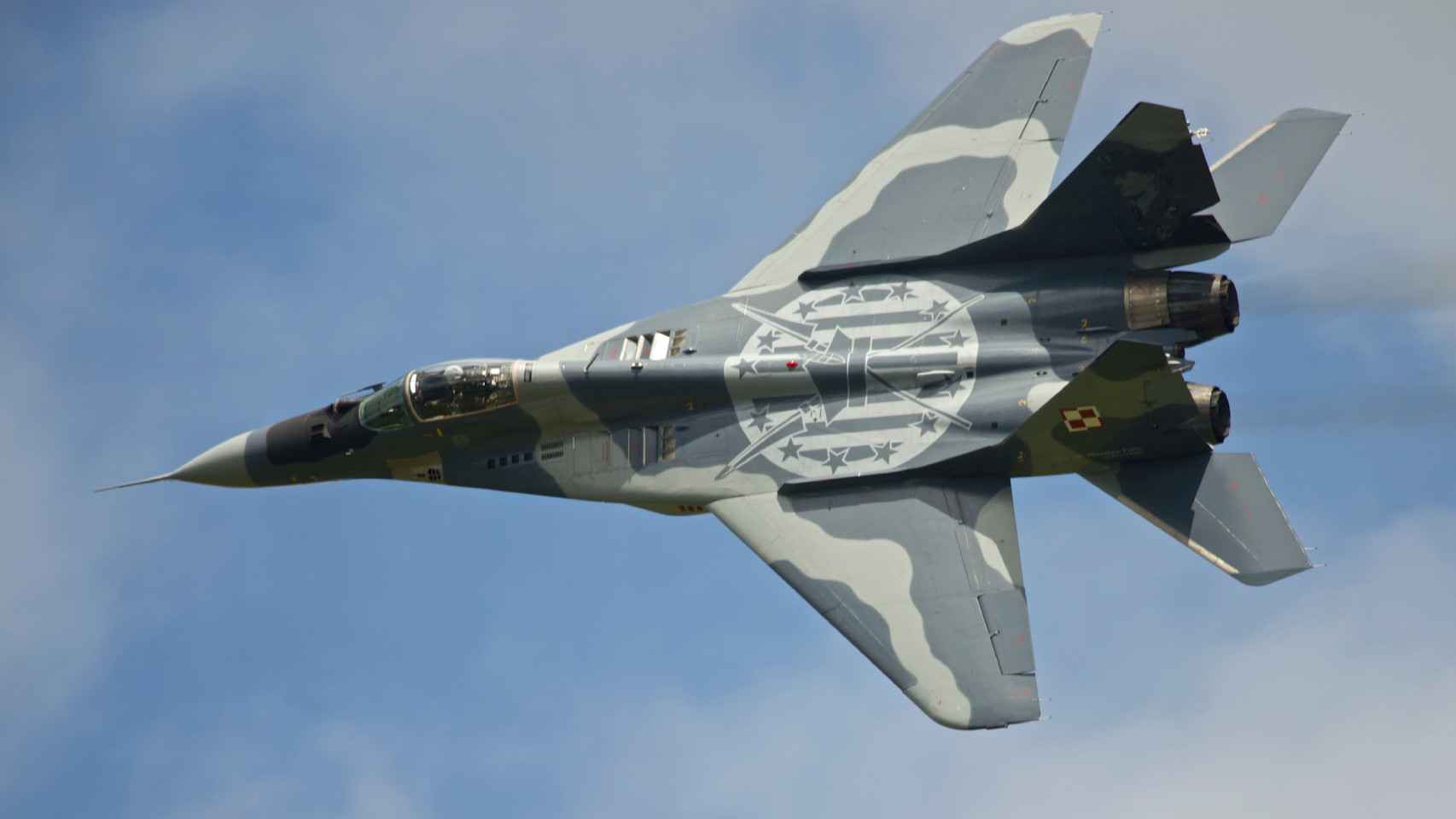 Un caza MiG-29 polaco