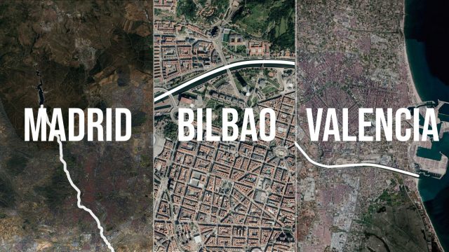 Mirar hacia los ríos: así cambiaron las ciudades de Madrid, Bilbao y Valencia