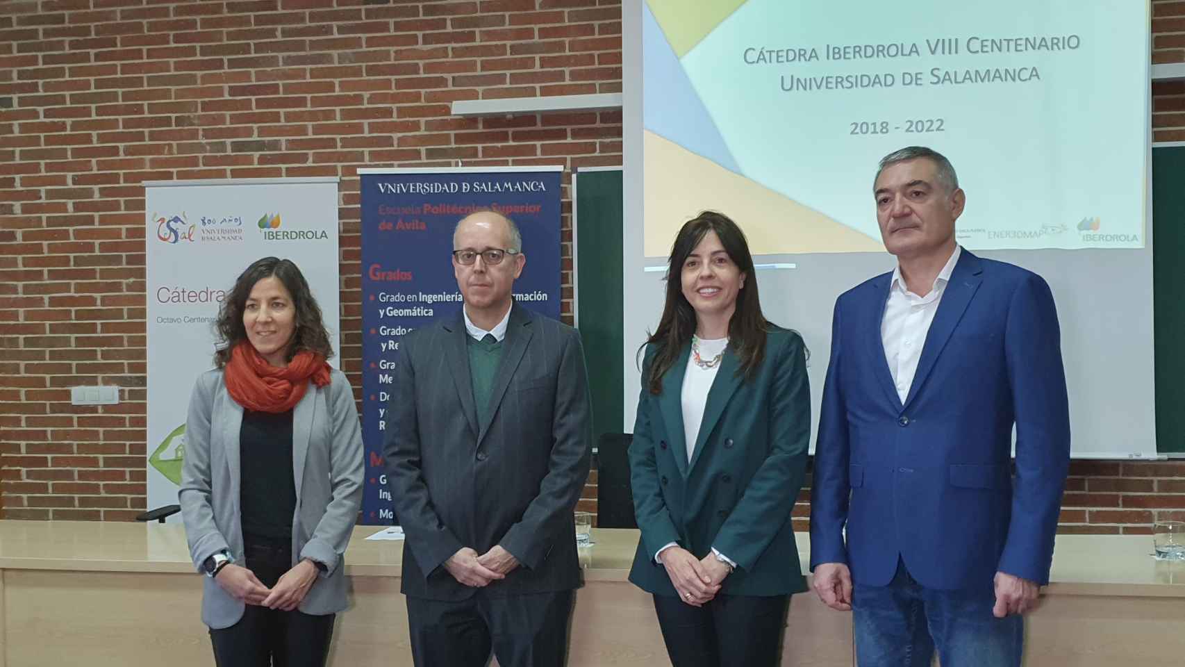 Miembros durante la Cátedra Iberdrola-Universidad de Salamanca