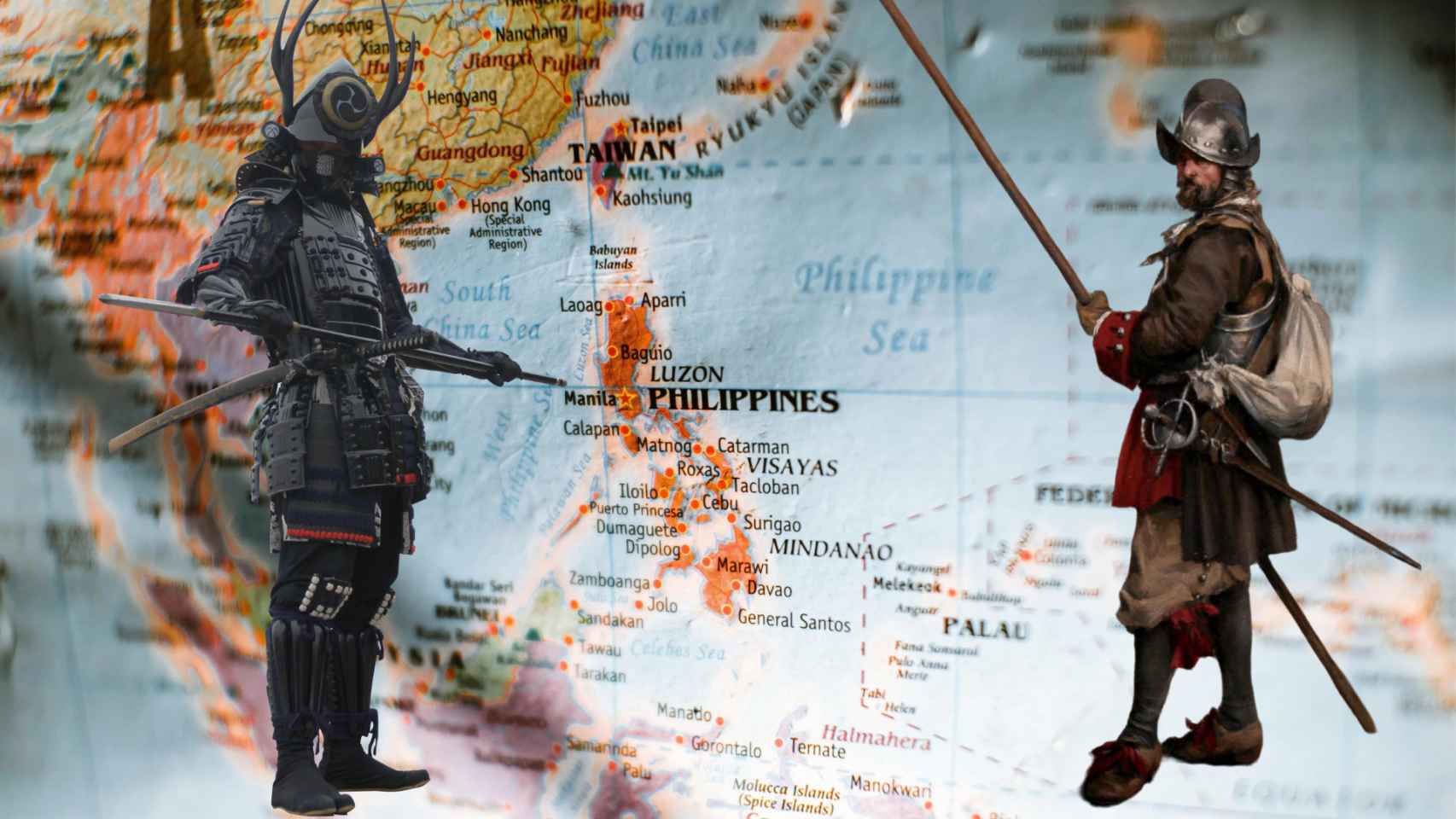 Mapa de Filipinas.
