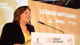 La consejera de Economía, Empresas y Empleo, Patricia Franco, presenta 'Legado Artesano.