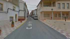 La calle del Pozo de Ontur (Albacete). Imagen de Google Maps.