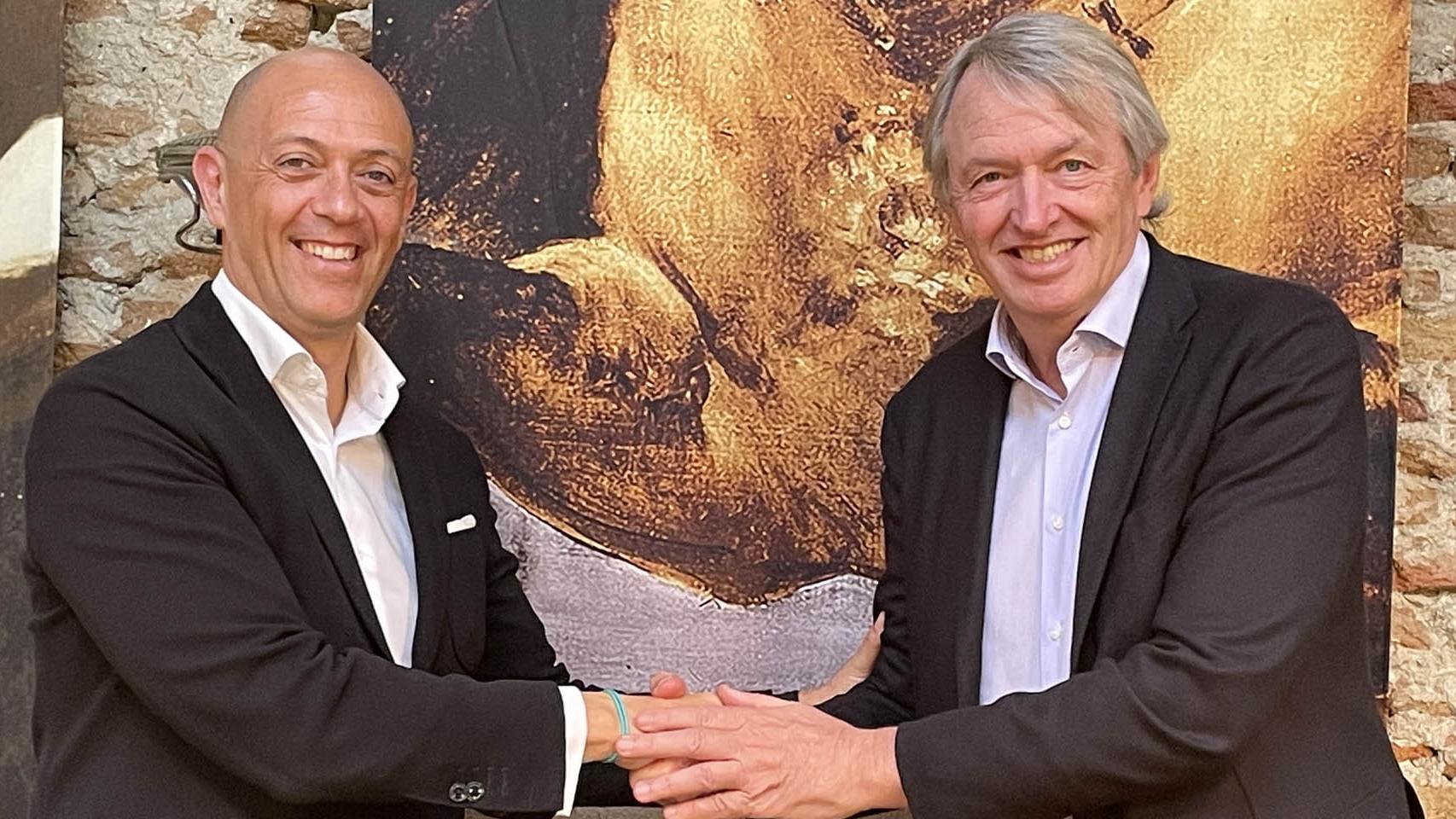 Pablo González y Oscar Pierre, CEO de aggity España y presidente ejecutivo de aggity, respectivamente.