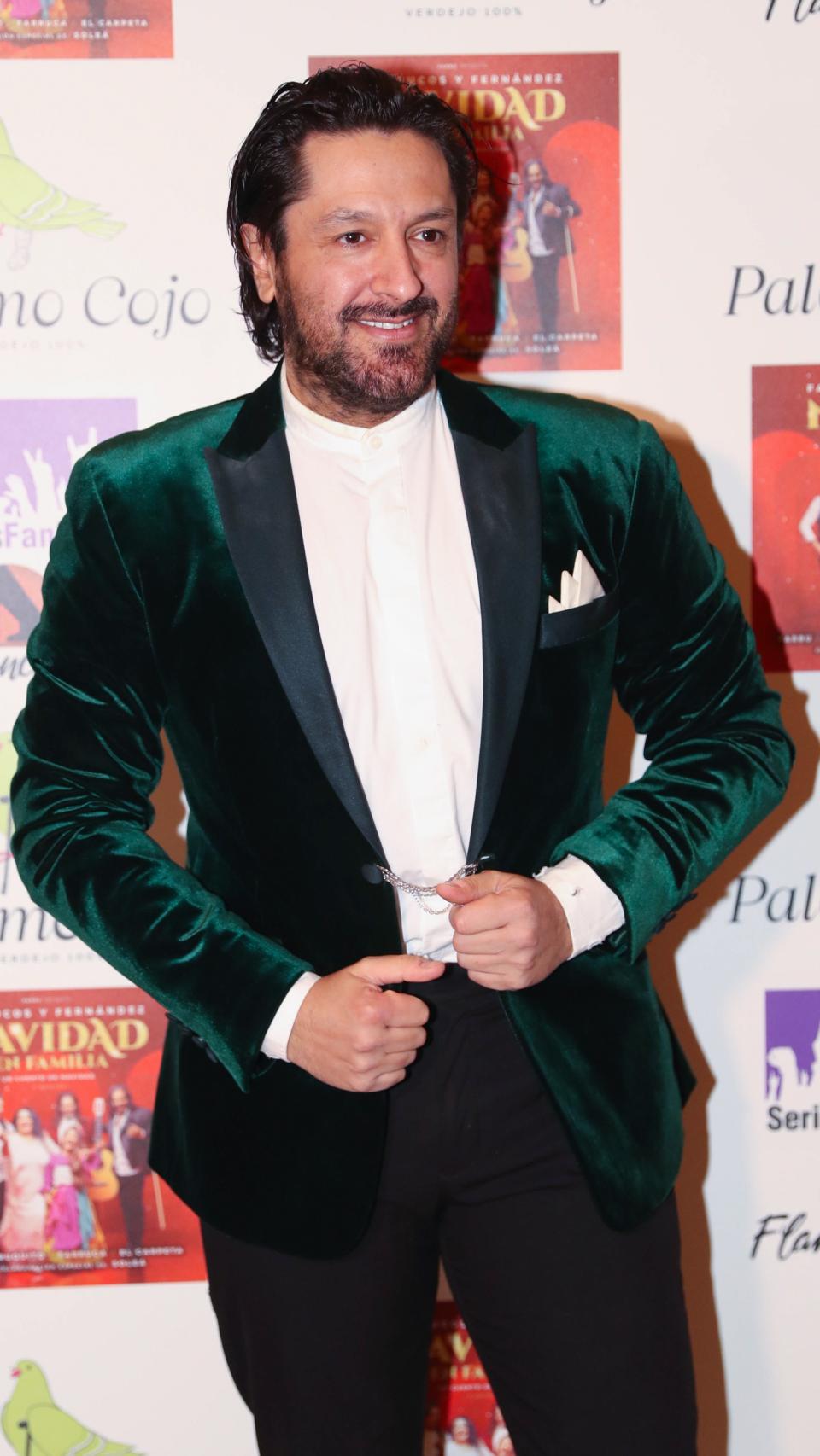 Rafael Amargo en un acto público en 2021, en Madrid.