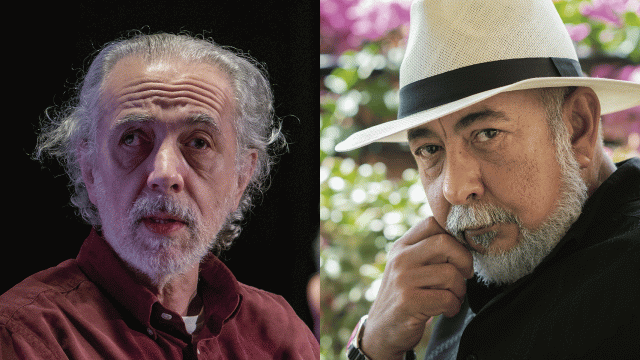 Fernando Trueba (Foto: Casa de América) y Leonardo Padura (Iván Giménez)