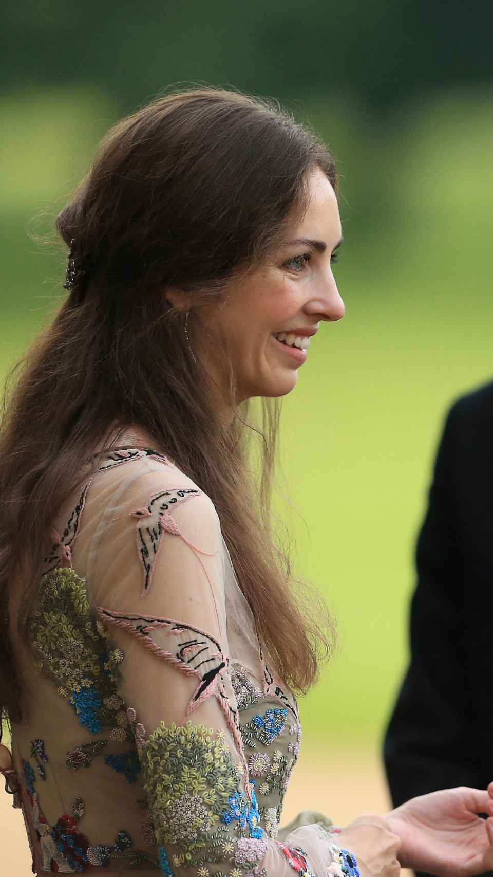 Rose Hanbury junto a los príncipes de Gales en una imagen tomada en 2016, en King's Lynn.