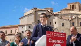 El ministro Félix Bolaños en Cuenca. Foto: Instagram @felixbolanosg.