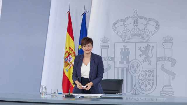 La portavoz del Gobierno, Isabel Rodríguez, este lunes en Moncloa.