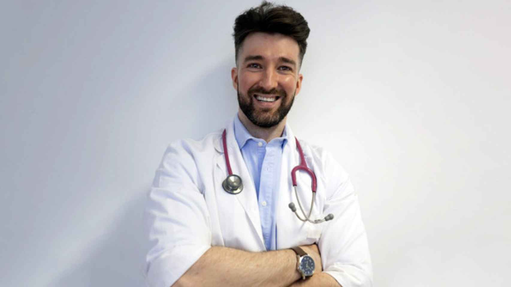 David Callejo, anestesista pediátrico.