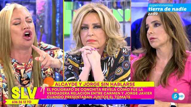 Brutal enfrentamiento entre Belén Esteban y Carmen Alcayde: Para mí no vales nada.