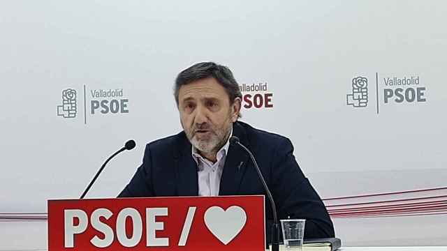 El secretario general del PSOE Valladolid, Francisco Ferreira