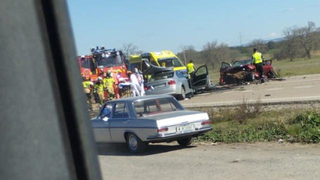 Accidente en la N-122