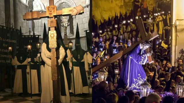 Imágenes del Vía Crucis y las Siete Palabras