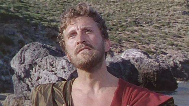 Kirk Douglas en la película 'Ulises', dirigida por Mario Camerini en 1954