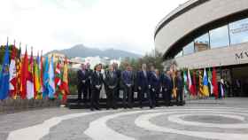 Foto de familia de la última Conferencia de Presidentes, celebrada en Santa Cruz de La Palma