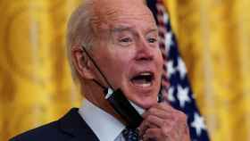 Joe Biden con una mascarilla en una imagen de archivo.