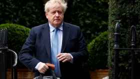 El ex primer ministro británico Boris Johnson este miércoles.
