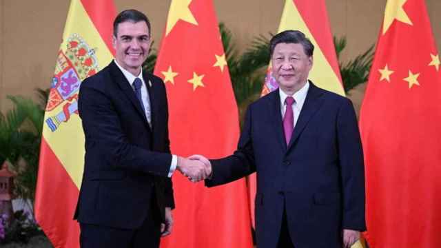 Pedro Sánchez y Xi Jinping en su último encuentro el pasado 15 de noviembre.