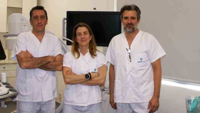 Miembros de la unidad de endoscopias avanzadas Quirónsalud Valencia.