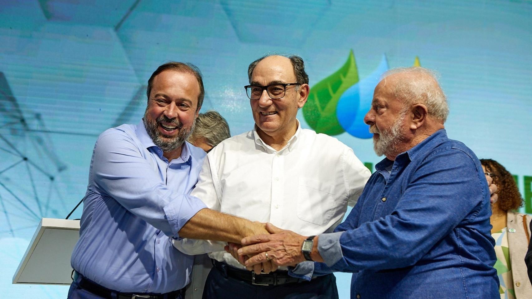 El presidente de Iberdrola, Sanchez Galán, se reúne con el presidente de Brasil, Lula da Silva
